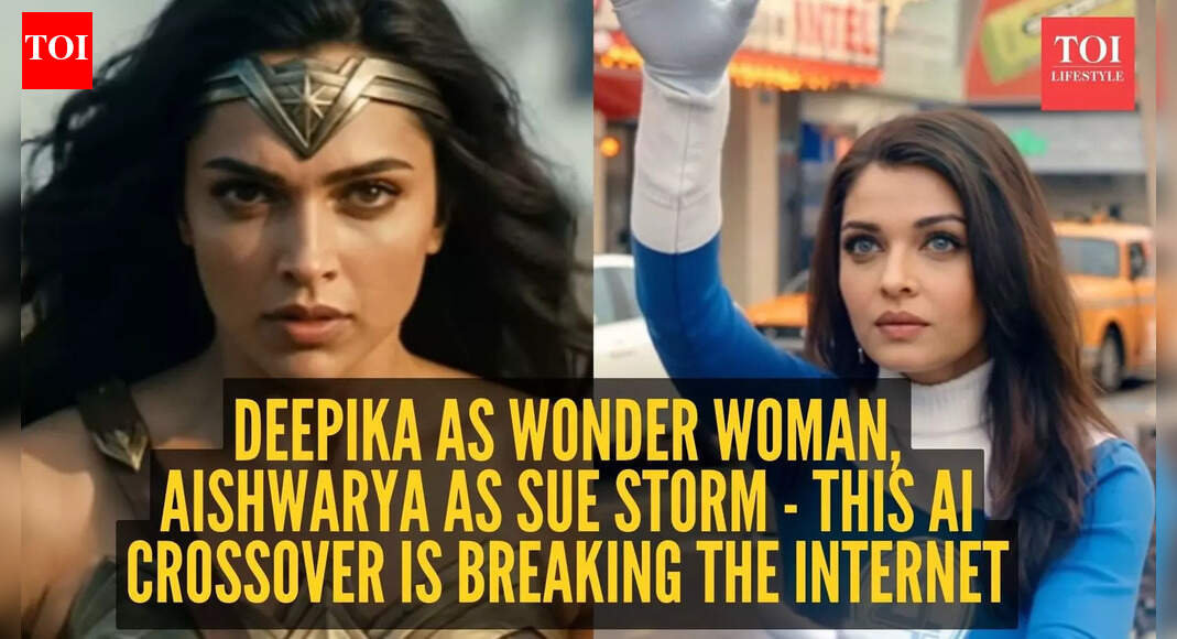 Bollywood divas in superhero suits: Bollywood actresses reimagined as Marvel and DC superheroes by AI