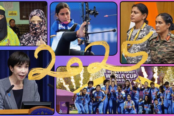 In 2025, women were no longer the footnote to the big story — they were the story. Across crises and celebrations, ballots and battlefields, podiums and boardrooms, women emerged as the decisive force shaping outcomes and narratives.This year ender traces how women became the X factor of 2025: from the symbolism and steel of Operation Sindoor, to the women voters who once again decided Bihar’s fate; from new women heads of state reshaping global politics, to athletes who carried India’s sporting year; and finally, to a woman who climbed into the world’s richest ranks, redefining economic power. These were not isolated moments. Together, they marked a year when women didn’t just influence events — they changed the balance.Pahalgam attack and Operation SindoorA newlywed wife, sitting silently beside her husband’s body — the image that came to define the Pahalgam attack.A terrorist strike. Twenty-six dead. All men.“Go, tell Modi,” a terrorist told a woman after shooting her husband.Operation Sindoor was the response. Its imagery was stark and deliberate — red and black, vermillion smeared like a warning. A symbol of vengeance, resolve, and the state’s answer to terror.”Terrorists dared to wipe ‘sindoor’ from the foreheads of our sisters; that is why India destroyed the very headquarters of terror,” PM Modi had said in his first address to the nation after the launch of the operation.The symbolism did not stop at words or posters. It took shape on the world stage when two women officers stepped forward to brief the global media on Operation Sindoor.Colonel Sophia Qureshi and Wing Commander Vyomika SinghTheir presence was widely seen as intentional messaging — women not just as victims or symbols, but as the face and force of India’s response to terror.Operation Sindoor also saw women in direct combat. In the Akhnoor sector along the IB, a six-member women’s BSF team led by Assistant Commandant Neha Bhandari defended forward posts under sustained Pakistani fire for three days and nights, forcing enemy positions across Sialkot to retreat. For several of the young recruits, it was their first combat test — marking a decisive shift from symbolism to frontline action.Nitish won Bihar, but credit goes to womenWomen decided Bihar’s verdict once again, delivering Nitish Kumar a victory that numbers make hard to dispute. While their support for the JD(U)-BJP government’s pro-women agenda has been steady since 2005, this election saw a decisive surge. The turnout told its own story. As many as 71.6% women voted, nearly nine percentage points higher than men, and a sharp rise from 59.7% in 2020.A Rs 10,000 cash transfer to over 1.5 crore women in the run-up to polls acted as a turbo-boost. Like Rakhi after Diwali, the ‘das-hazariya’ payout — along with the mobilisation of Jeevika Didis — became the catalyst for the NDA’s sweeping win.For many women, this loyalty has been shaped over two decades — beginning with schemes like free bicycles for schoolgirls in Nitish Kumar’s first term.In 2010, smiling girls cycling to school became the defining image of his landslide victory, much like women voters have shaped this one.Even contentious policies have found unlikely champions. Prohibition, despite widespread criticism from men, continues to draw strong backing from women, particularly the poor, who often credit it with tangible household benefits.Add to this structural reforms — 35% reservation for women in government jobs, 50% in local bodies, and the expansive Jeevika self-help group network — and the pattern is clear.In Bihar, elections may be fought by parties, but they are increasingly won by women.When women rose to ruleAcross continents in 2025, the ascent of women to the highest political office began to look less like an exception and more like a long-delayed correction. In March, Namibia’s Netumbo Nandi-Ndaitwah was sworn in as the country’s first woman president. In a region where power has long been shaped by patriarchal traditions, her presidency carries the promise of something deeper: a recalibration of institutional culture, with greater emphasis on accountability, environmental stewardship, and gender-balanced governance.That same shift echoed months later in South America. In July, Suriname elected Jennifer Geerlings-Simons as its first woman president at a moment of economic uncertainty and cautious optimism, driven by newly discovered offshore oil reserves. A physician by training and a respected parliamentary leader, Geerlings-Simons embodies a quieter, steadier form of authority — one rooted in consensus-building and institutional continuity. Her victory underscored an important truth: the gender wave in politics is no longer confined to large economies or global power centres. It is reaching smaller, diverse nations where leadership had remained stubbornly homogeneous for decades.By October, the tremor reached East Asia. Sanae Takaichi’s elevation as Japan’s first female prime minister shattered one of the country’s most enduring political glass ceilings. In a system long dominated by men, her rise signalled a shift not only within party hierarchies but also in public expectations. For Japan, where women’s political representation has historically lagged, Takaichi’s appointment was as much a cultural moment as a political one — a sign that the contours of leadership are slowly expanding, allowing future generations of women to imagine themselves not at the margins of power, but at its very centre. Netumbo Nandi-Ndaitwah, Jennifer Geerlings-Simons, Sanae TakaichiWomen played the bestHarmanpreet Kaur, Jemimah Rodrigues, Divya Deshmukh, Sheetal Devi, Nikhat Zareen, Stanzin Dolkar, Anahat Singh and India’s women footballers defined Indian sport in 2025, delivering results that cut across disciplines. The landmark moment came when the Indian women’s cricket team won its first-ever ODI World Cup, that too in front of a home crowd, with Jemimah’s match-winning knock in a pressure semi-final and a controlled final performance sealing a long-awaited title. Beyond cricket, Indian women asserted themselves with authority. Divya Deshmukh became the youngest Women’s World Cup champion in chess, while archer Sheetal Devi added a para-world title and earned selection to the able-bodied compound team purely on scores. In squash, Anahat Singh claimed the national spotlight by winning the SRFI Squash Indian Open, and in boxing, India’s women powered the country to seven of nine gold medals at the World Boxing Cup Finals, led by Nikhat Zareen. Divya Deshmukh, Sheetal DeviSome of the year’s most powerful moments came from inclusive and emerging sport. The Indian Blind Women’s Cricket Team won the inaugural Women’s T20 World Cup for the Blind, while Stanzin Dolkar’s decisive goals earned India its first international bronze in women’s ice hockey. Football completed the surge, with the women’s national team qualifying outright for the AFC Asian Cup for the first time in over two decades, and the U-20 and U-17 sides also sealing continental berths. In 2025, Indian women didn’t just shine — they set the standard.First Indian among world’s top 10 richest womenRoshni Nadar scripted history in 2025 by becoming the first Indian woman to break into the world’s top 10 richest women, ranking fifth on the Hurun Global Rich List with a net worth of Rs 3.5 lakh crore ( billion).The milestone followed the transfer of a 47% stake in HCL Technologies from her father, Shiv Nadar, firmly establishing her as India’s richest woman and the country’s third-richest individual this year.End of ArticleFollow Us On Social MediaVideosPakistan FM Ishaq Dar Admits India Hit Nur Khan Air Base In Operation Sindoor Strikes‘Advised Me To Hide In Bunker’: Pak President Zardari On Op Sindoor, Responds To PM Modi’s WarningIndian Army Intensifies Anti-Terror Ops In J&K To Flush Out Pak Terrorists Amid Chillai KalanBJP Hails Shashi Tharoor’s Remarks On India’s Foreign Policy, Congress Hits Back‘Hindu Lives Matter’: Protest Outside Bangladesh High Commission In London Over Minority Killings’MGNREGA Bachao Abhiyan’: Congress Announces Nationwide Protest Against VB-G RAM G ActShimla Hospital Assault: Doctors’ Strike Cripples OPDs, Surgeries Across Himachal PradeshCongress Rift Out In Open? Digvijaya Singh’s Modi-RSS Praise Draws Jibes From BJP Amid CWC MeetMass Exodus Of Skilled Professionals In Pakistan: Report Exposes Asim Munir’s ‘Brain Gain’ ClaimBJP Alleges Anti-India Global Nexus As Congress Leader Rahul Gandhi’s Germany Visit Sparks Fresh Row123PhotostoriesChennai Airport Wi-Fi Goes Free, But Getting Online Isn’t Easy8 legendary Indian mathematicians and their global contributions10 things only a son learns from his father’Jana Nayagan’ audio launch: Major highlights from the Malaysia event of Thalapathy Vijay’s filmKarnataka ecotourism in crisis: KETRA appeals to govt to resume Bandipur & Nagarahole safaris amid lossesTop medical advice to follow in 2026 for better healthChef Sanjeev Kapoor shares hearty non-veg soups for winter comfortManoj Kumar,Asrani, Dharmendra: Legends Bollywood lost in 2025Can amla outperform modern supplements?Ikkis, Border, Raazi: When real war stories inspired Bollywood films123Hot PicksKuwait NYEPAN-Aadhaar linkingJeffrey EpsteinGold rate todayIncome Tax RefundIndian Railways fareBank Holidays DecemberTop TrendingFrank Lampard and Christine Lampard Net WorthJordan Spieth Net WorthJake Paul and Jutta Net WorthBode Miller Net WorthTravis KelceLola vice and Damian Net WorthPatrick MahomesNavjot Singh SidhuChloe KimNBA Trade Rumor
