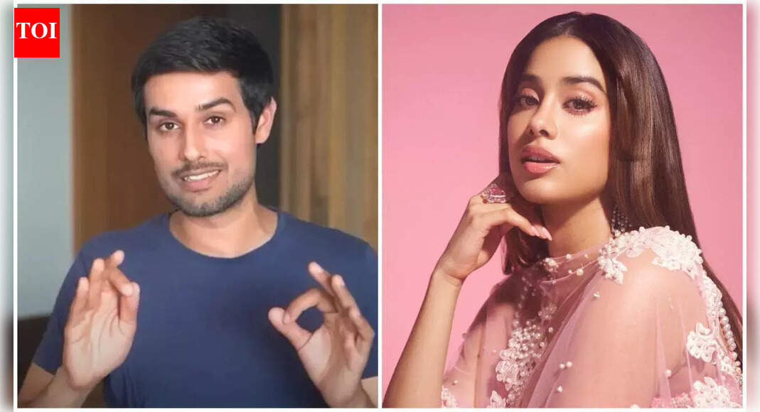 Dhruv Rathee responds to Janhvi Kapoor thumbnail backlash: ‘Naa main tumhare papa se darta aur naa hi main kisi Bollywood celebrity se darta’