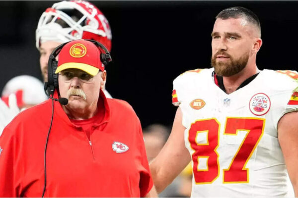 “I can’t even look him in his eyes right now”: Emotional Travis Kelce admits he let coach Andy Reid down during Chiefs’ tough season