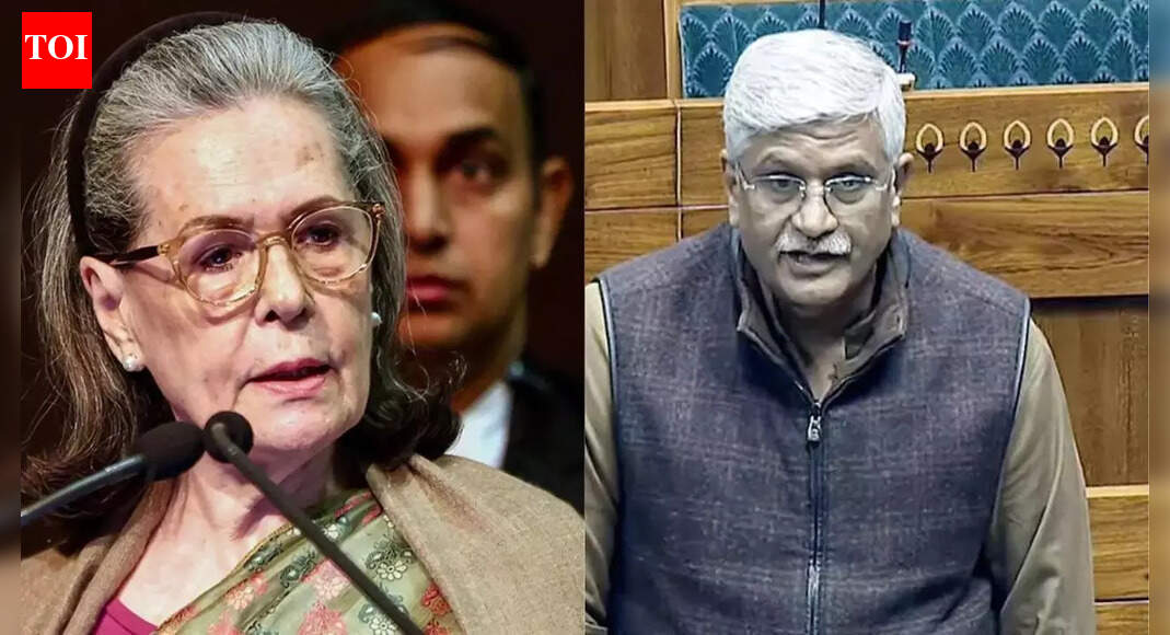 Sonia Gandhi; Gajendra Singh Shekhawat NEW DELHI: Union culture and tourism minister Gajendra Singh Shekhawat on Sunday urged senior Congress leader Sonia Gandhi to return correspondences and documents of the country’s first Prime Minister, Jawaharlal Nehru—the father of her mother-in-law and former Prime Minister Indira Gandhi—to the Prime Ministers’ Museum and Library (PMML).He asserted that the documents “belong to the country” and “not to any individual.”“We have requested the return of around 57 cartons containing roughly 26,000 documents that were taken from the museum. Sonia Gandhi has said she will look into the matter. Naturally, these ministerial documents cannot be the personal property of any individual. We have written two letters to her, and we once again urge that they be returned,” Shekhawat told news agency PTI.He recalled that in April 2008, on Gandhi’s instructions, her representative MV Rajan wrote a letter stating that she wished to take back all the “private family letters” and notes of the Congress stalwart.The minister elaborated, “Over a 20-year period, from 1970 to 1990, all the non-official documents related to Nehru were brought to the museum. This included personal letters he wrote to people, the replies received, and his personal comments and notes. Similar documents of all the prime ministers are preserved in the museum. There are approximately 2.5 crore such documents, of which 4 lakh relate to Pandit Nehru alone.”While documents of other prime ministers remain the museum’s permanent property, Nehru’s were meant only for “safe custody,” he said, adding that it was therefore decided to return to the family any letters they requested.The Nehru Memorial Museum and Library (NMML) was established in April 1966, following Nehru’s death in May 1964. In June 2023, its name was changed to the Prime Ministers’ Museum and Library Society to recognise all of India’s prime ministers.About the AuthorTOI News DeskThe TOI News Desk comprises a dedicated and tireless team of journalists who operate around the clock to deliver the most current and comprehensive news and updates to the readers of The Times of India worldwide. With an unwavering commitment to excellence in journalism, our team is at the forefront of gathering, verifying, and presenting breaking news, in-depth analysis, and insightful reports on a wide range of topics. The TOI News Desk is your trusted source for staying informed and connected to the ever-evolving global landscape, ensuring that our readers are equipped with the latest developments that matter most.”Read MoreEnd of ArticleFollow Us On Social MediaVideosUnnao Rape Case: Activists Protest Outside Delhi High Court Over Sengar BailShashi Tharoor Responds To Digvijaya Singh, Says Congress Needs Discipline, Not Lessons From RSSPakistan FM Says Islamabad Will Proactively Rebuild Relations With Bangladesh Post PollsHadi Killing: Dhaka Police Say Main Accused Escaped to India via MeghalayaPakistan FM Ishaq Dar Admits India Hit Nur Khan Air Base In Operation Sindoor Strikes‘Advised Me To Hide In Bunker’: Pak President Zardari On Op Sindoor, Responds To PM Modi’s WarningIndian Army Intensifies Anti-Terror Ops In J&K To Flush Out Pak Terrorists Amid Chillai KalanBJP Hails Shashi Tharoor’s Remarks On India’s Foreign Policy, Congress Hits Back‘Hindu Lives Matter’: Protest Outside Bangladesh High Commission In London Over Minority Killings’MGNREGA Bachao Abhiyan’: Congress Announces Nationwide Protest Against VB-G RAM G Act123Photostories10 rice dishes from around the worldAntibiotic resistance: Why common infections are getting harder to treatThalapathy Vijay fitness secrets: How simple workouts and balanced food keep him fit at 516 strange and haunting lines from books and classicsFrom hydrogen-powered water taxi to ethereal Ganga aarti: 5 reasons to visit VaranasiAjwain Water: The right way to make it, who should avoid it, and an Ayurvedic tip to consume10 morning chores that can instil discipline in kidsSay this on Monday morning and watch your child run to schoolDoctor explains why you need more water in cold weather than you thinkUP government mandates daily newspaper reading in schools: 4 ways the move is set to improve student learning123Hot PicksKuwait NYEPAN-Aadhaar linkingJeffrey EpsteinGold rate todayIncome Tax RefundIndian Railways fareBank Holidays DecemberTop TrendingFrank Lampard and Christine Lampard Net WorthJordan Spieth Net WorthJake Paul and Jutta Net WorthBode Miller Net WorthTravis KelceLola vice and Damian Net WorthPatrick MahomesNavjot Singh SidhuChloe KimNBA Trade Rumor