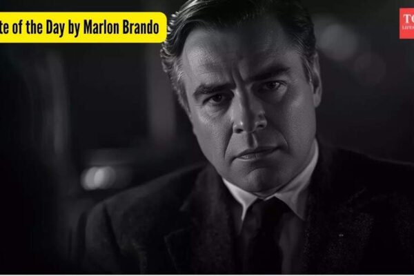 Marlon Brando’s Quote of the Day: “That’s a part of the sickness in America, that you have to think in terms of… I mean, what’s the point?