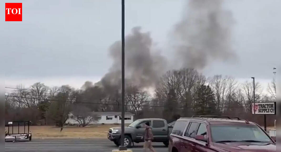 Watch: Two helicopters collide mid-air and crash in US; video shows thick smoke billowing from ground