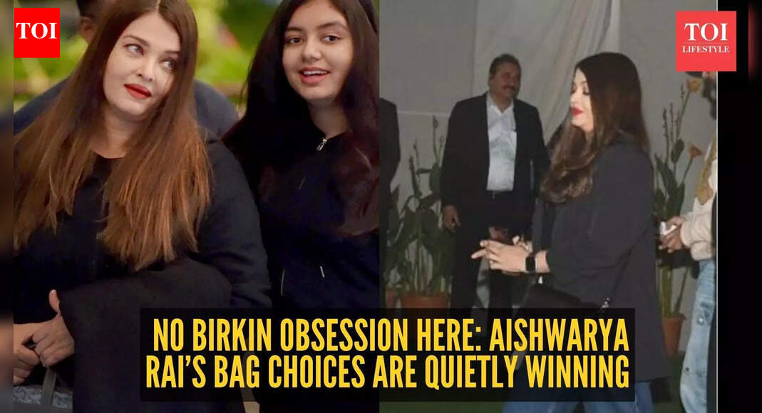 Forget Birkin, Aishwarya Rai Bachchan’s handbag style is pure old-school elegance