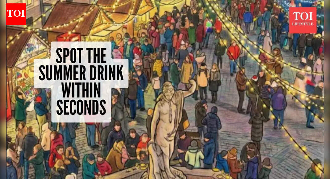 Challenge: Only a person with 20/20 vision can spot the summer drink within 12 seconds |