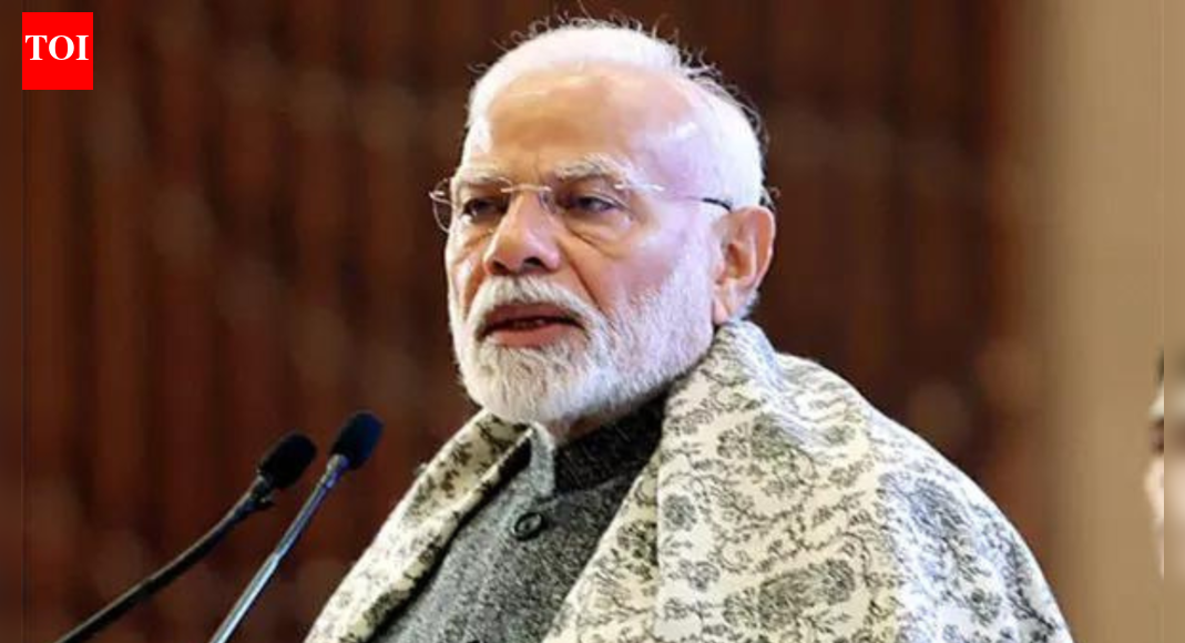 VADODRA: Writings by PM Narendra Modi and Hindutva ideologue V D Savarkar have been introduced at Maharaja Sayajirao University (MSU) in a new BA (English) minor course launched under National Education Policy-2020, reports Prashant Rupera.Department of English at MSU’s faculty of arts has added ‘Jyotipunj’ by Modi and ‘Inside the Enemy Camp’ by Savarkar to the new course titled, Analysing and Understanding Non-Fictional Writings on Bharat. The course has been implemented from the current academic year (2025-26). PM Modi Praises Gen Z Confidence, Sees Them Leading Viksit Bharat The syllabus also includes selected writings by Sri Aurobindo and Pandit Deendayal Upadhyay, texts by Swami Vivekananda, and selected episodes from the PM’s radio address, ‘Mann Ki Baat’.“This syllabus represents a deliberate academic intervention to align English studies with India’s national priorities. It pioneers a confident Indian approach where English is used to study Bharat’s own thinkers, leaders, and ideas, rather than remaining confined to colonial or Eurocentric canons. In that sense, the course operationalises PM’s call for decolonisation of education by embedding Indian intellectual traditions within mainstream university curricula,” said Prof Hitesh D Raviya, head of English department and chairperson of Board of Studies in English Language and Literature at MSU.University officials said the course aims to examine Indian non-fictional writings within the framework of English literary studies.End of ArticleFollow Us On Social MediaVideosOwaisi Urges Protection of Bangladesh Minorities Ahead of February Polls‘Love Jihad Claim False’: UP Woman Speaks Out After Bajrang Dal Crashes BirthdayUnnao Rape Case: Activists Protest Outside Delhi High Court Over Sengar BailShashi Tharoor Responds To Digvijaya Singh, Says Congress Needs Discipline, Not Lessons From RSSPakistan FM Says Islamabad Will Proactively Rebuild Relations With Bangladesh Post PollsHadi Killing: Dhaka Police Say Main Accused Escaped to India via MeghalayaPakistan FM Ishaq Dar Admits India Hit Nur Khan Air Base In Operation Sindoor Strikes‘Advised Me To Hide In Bunker’: Pak President Zardari On Op Sindoor, Responds To PM Modi’s WarningIndian Army Intensifies Anti-Terror Ops In J&K To Flush Out Pak Terrorists Amid Chillai KalanBJP Hails Shashi Tharoor’s Remarks On India’s Foreign Policy, Congress Hits Back123PhotostoriesGadar, Border, Masti; Bollywood sequels that turned one film into sequelsDisturbing facts about common things in your homeHow to use AI to create romantic couple poses and pictures: 5 effective prompts5 Bangkok facts you probably didn’t knowTV soaps that went off air in 2025: ‘Bade Achhe Lagte Hain 4’ to ‘Suman Indori’Is foul-smelling poop a symptom of cancer?TV celebrities who passed away in 2025: From Satish Shah to Achyut PotdarBloating vs belly fat: Easy signs that tell the difference and why it matters10 rice dishes from around the worldAntibiotic resistance: Why common infections are getting harder to treat123Hot PicksKuwait NYEPAN-Aadhaar linkingJeffrey EpsteinGold rate todayIncome Tax RefundIndian Railways fareBank Holidays DecemberTop TrendingMatt Hardy and Reby Sky Net WorthTravis KelcePatrick MahomesRobert Kraft & Gayle Benson Net WorthAjit PawarWayne GretzkyPatrick MahomesNavjot Singh SidhuChloe KimNew York Yankees
