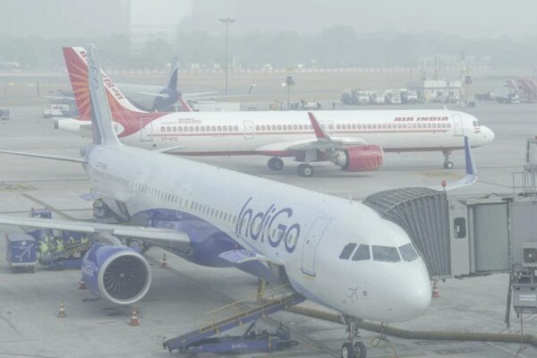 NEW DELHI: The ministry of civil aviation on Monday issued a travel advisory after multiple flights were delayed due to a thick layer of smog and fog in northern parts of India.The ministry shared customer support numbers of various airlines and said, “Due to fog conditions across parts of Northern India, flight operations at select airports may be impacted, leading to possible delays.””Passengers are advised to stay updated through official airline communication channels, allow additional time for airport arrival and check-in procedures, and plan their travel accordingly,” it added.Airlines closely monitoring situationMeanwhile, various airlines issued travel advisory and urged flyers to check flight status before heading to airports.”Foggy conditions are present across Delhi and several airports in northern India this morning. If reduced visibility conditions persist, flight departures and arrivals may be impacted as the day progresses. We are closely monitoring the situation and are making operational adjustments wherever required to keep journeys moving as smoothly as possible,” IndiGo said.”We recommend checking your latest flight status before leaving for the airport here . As fog may also affect road traffic, keeping a little additional time in hand for your drive may help make your journey more comfortable. Should there be any changes to your flight, timely updates will be shared on your registered contact details and through our digital channels. Our teams remain attentive and ready to assist, and we will continue to keep you informed as conditions evolve. Here’s hoping for clearer skies soon,” it added.Additionally, Air India said that it has “taken proactive steps to minimise disruptions.” Delhi airport operating under CAT III conditionsMeanwhile, Delhi airport said that flight operations are currently being conducted under CAT III conditions due to dense fog, which may which may result in delays and cancellations.”Flight operations are currently being carried out under CAT III conditions due to dense fog, which may lead to delays or cancellations. Our ground teams are on-site and actively assisting passengers to ensure a smooth travel experience,” It said.”For the latest flight updates, please reach out to your respective airlines. We sincerely regret for any inconvenience caused,” it added.AQI hits 402This comes as Delhi woke up to a chilly morning on Monday with air quality deteriorating as the city’s Air Quality Index (AQI) touched 402 at 8 am, slipping into the “severe” category, according to the Central Pollution Control Board (CPCB).Also Read| Delhi air pollution: City slips into ‘severe’ category as AQI hits 403; ‘orange alert’ issued for dense fogFor comparison, the city recorded an AQI of 390 at 4 pm on Sunday, placing it in the ‘very poor’ category. According to the CPCB, several areas across the city recorded worse air quality, with AQI levels exceeding 400.Anand Vihar recorded an AQI of 455, while Bawana registered 411. Several other locations across the capital also witnessed severe pollution levels. Areas such as Wazirpur (443), Rohini (442), Punjabi Bagh (426), and Patparganj (431) saw further deterioration in air quality, settling in the ‘severe’ category, according to CPCB data.However, some areas of the city had relatively better air quality than others, yet still fell into the ‘very poor’ category. For instance, Dwarka Sector 8 recorded an AQI of 400, falling in the ‘very poor’ category, according to CPCB data. IGI Airport T3 (318), IIT Delhi (358), and Najafgarh (353) also recorded similar results, entering the ‘very poor’ category.Additionally, a dense fog blanketed the city, sharply reducing visibility. Many motorists were seen driving with their headlights on, while the conditions were causing discomfort for residents. In Anand Vihar, thick fog settled amid poor air quality. Similar foggy conditions were also witnessed in several areas, including Dhaula Kuan, Akshardham, Dwarka, and Kartavya Path this morning.About the AuthorTOI News DeskThe TOI News Desk comprises a dedicated and tireless team of journalists who operate around the clock to deliver the most current and comprehensive news and updates to the readers of The Times of India worldwide. With an unwavering commitment to excellence in journalism, our team is at the forefront of gathering, verifying, and presenting breaking news, in-depth analysis, and insightful reports on a wide range of topics. The TOI News Desk is your trusted source for staying informed and connected to the ever-evolving global landscape, ensuring that our readers are equipped with the latest developments that matter most.”Read MoreEnd of ArticleFollow Us On Social MediaVideos“Violence Being Used to Stop Polls”: Ex-Spy Lucky Bisht on Bangladesh KillingsOwaisi Urges Protection of Bangladesh Minorities Ahead of February Polls‘Love Jihad Claim False’: UP Woman Speaks Out After Bajrang Dal Crashes BirthdayUnnao Rape Case: Activists Protest Outside Delhi High Court Over Sengar BailShashi Tharoor Responds To Digvijaya Singh, Says Congress Needs Discipline, Not Lessons From RSSPakistan FM Says Islamabad Will Proactively Rebuild Relations With Bangladesh Post PollsHadi Killing: Dhaka Police Say Main Accused Escaped to India via MeghalayaPakistan FM Ishaq Dar Admits India Hit Nur Khan Air Base In Operation Sindoor Strikes‘Advised Me To Hide In Bunker’: Pak President Zardari On Op Sindoor, Responds To PM Modi’s WarningIndian Army Intensifies Anti-Terror Ops In J&K To Flush Out Pak Terrorists Amid Chillai Kalan123Photostories10 countries with the highest number of snake species in the worldHow to make South Indian Spinach Idli for breakfastCeleb babies who broke the internet with their arrival in 2025Gadar, Border, Masti; Bollywood sequels that turned one film into sequelsDisturbing facts about common things in your homeHow to use AI to create romantic couple poses and pictures: 5 effective prompts5 Bangkok facts you probably didn’t knowTV soaps that went off air in 2025: ‘Bade Achhe Lagte Hain 4’ to ‘Suman Indori’Is foul-smelling poop a symptom of cancer?TV celebrities who passed away in 2025: From Satish Shah to Achyut Potdar123Hot PicksKuwait NYEPAN-Aadhaar linkingJeffrey EpsteinGold rate todayIncome Tax RefundIndian Railways fareBank Holidays DecemberTop TrendingMatt Hardy and Reby Sky Net WorthTravis KelcePatrick MahomesRobert Kraft & Gayle Benson Net WorthAjit PawarWayne GretzkyPatrick MahomesNavjot Singh SidhuChloe KimNew York Yankees