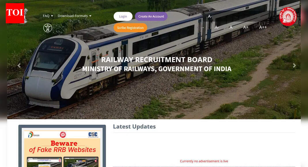 RRB recruitment 2026: Short notice released for 22,000 Indian Railways Level-1 Group D vacancies, check here