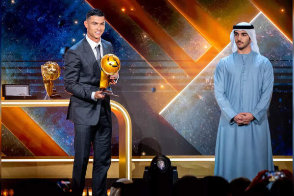 Cristiano Ronaldo named Best Middle East Player at Globe Soccer Awards 2025 in Dubai | World News