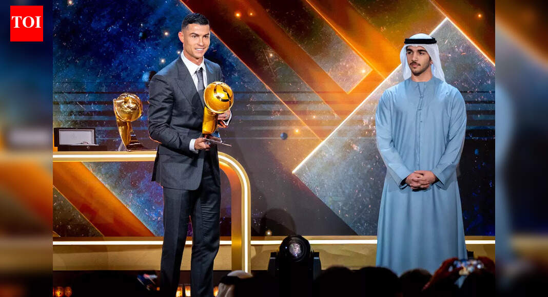 Cristiano Ronaldo named Best Middle East Player at Globe Soccer Awards 2025 in Dubai | World News