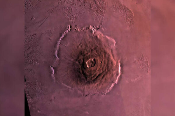 NASA found something unexpected on top of Mars’s biggest volcano
