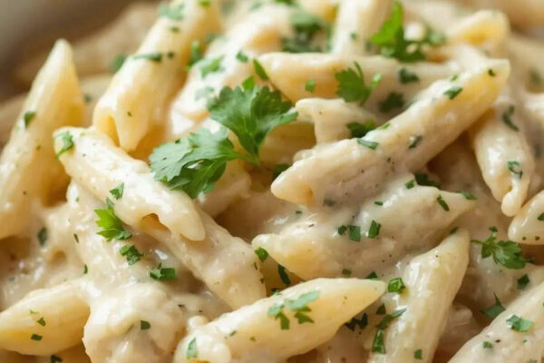 How to make restaurant-style creamy white sauce pasta at home |