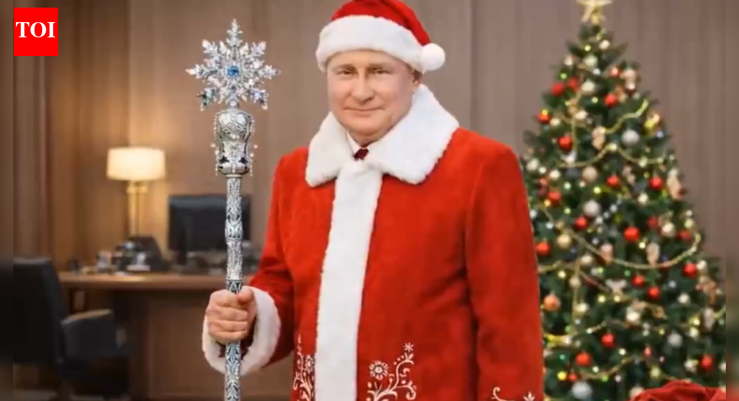 Watch: Russia shares AI video of world leaders receiving Christmas gifts from Putin — what PM Modi & Trump got