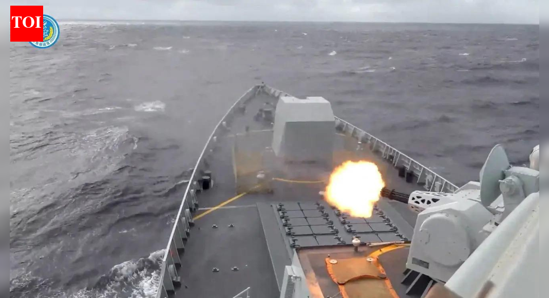 Live-fire war games: China launches drills around Taiwan; Taipei mobilises forces