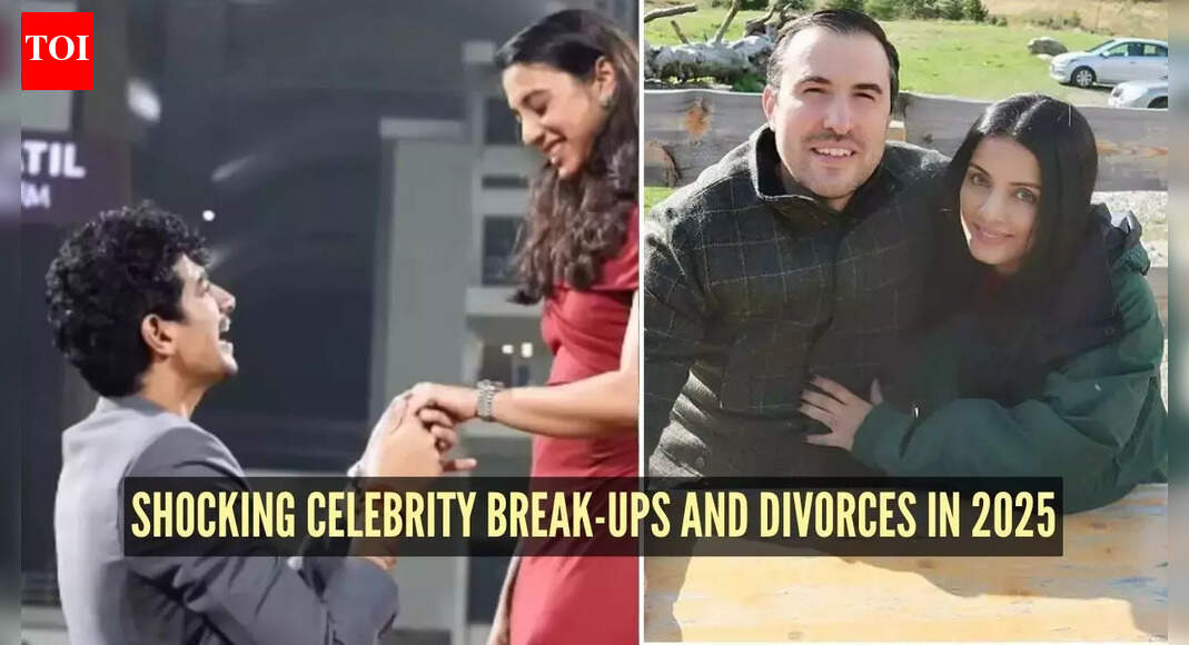 7 celebrity break-ups and divorces that shocked fans in 2025
