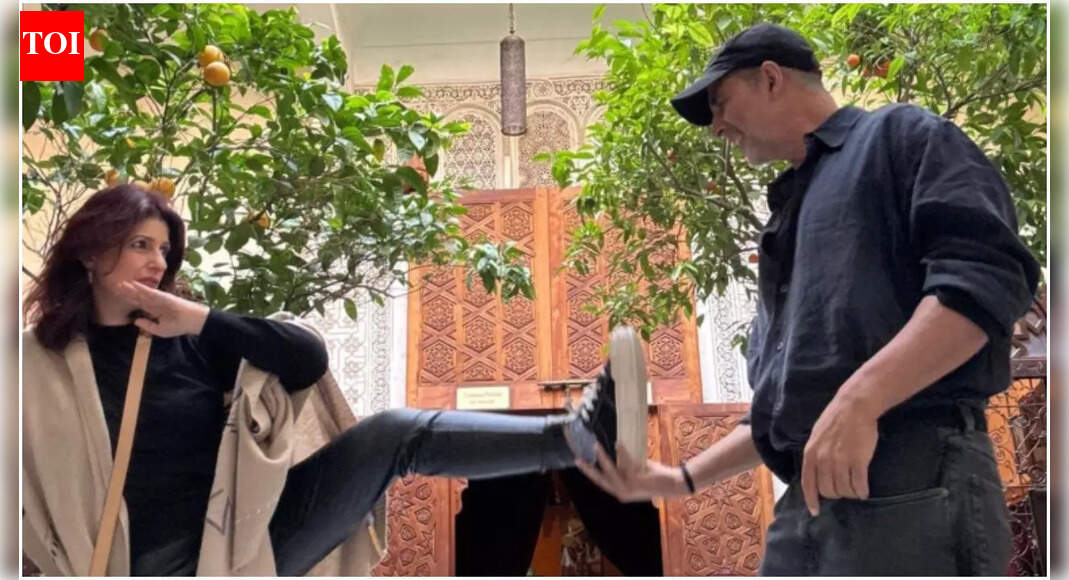 Akshay Kumar says ‘You still hit me harder’ as he wishes wife Twinkle Khanna on her birthday; drops an unseen picture with her | Hindi Movie News