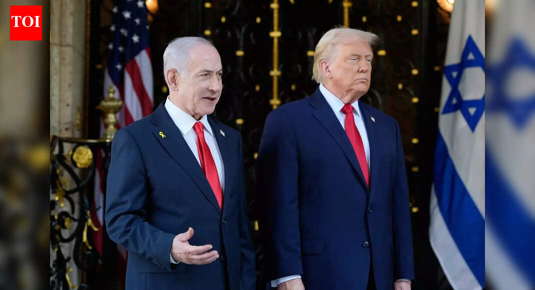 ‘Israel would not exist today without Netanyahu’: Trump praises Israeli PM at Mar-a-Lago
