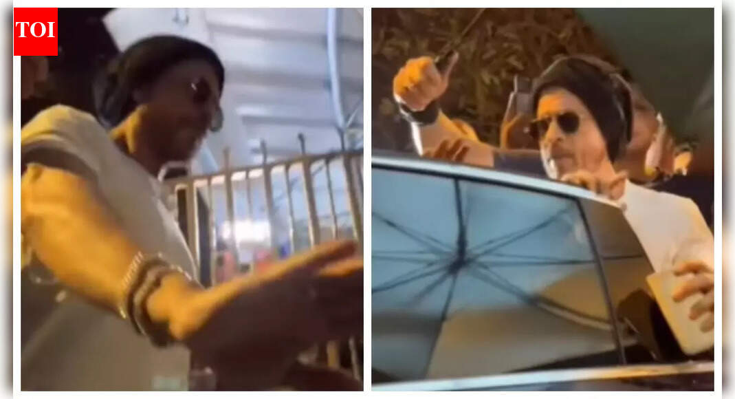 Shah Rukh Khan spotted at dubbing studio; sparks buzz about ‘King’ announcement on New Year |