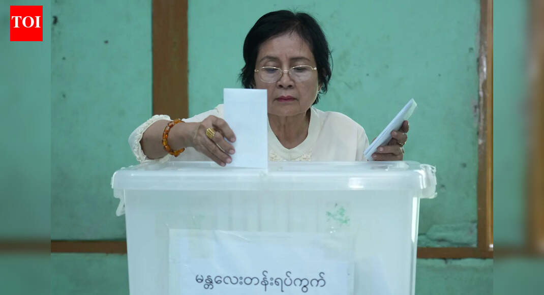 Myanmar junta party claims big win in 1st phase of polls