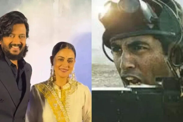 ‘Ikkis’ screening turns emotional as Riteish Deshmukh and Genelia D’Souza offer tributes to Dharmendra