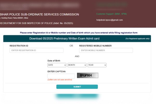 Bihar Police SI admit card 2026 released at bpssc.bihar.gov.in: Direct link to download hall ticket, centre-wise list of candidates here