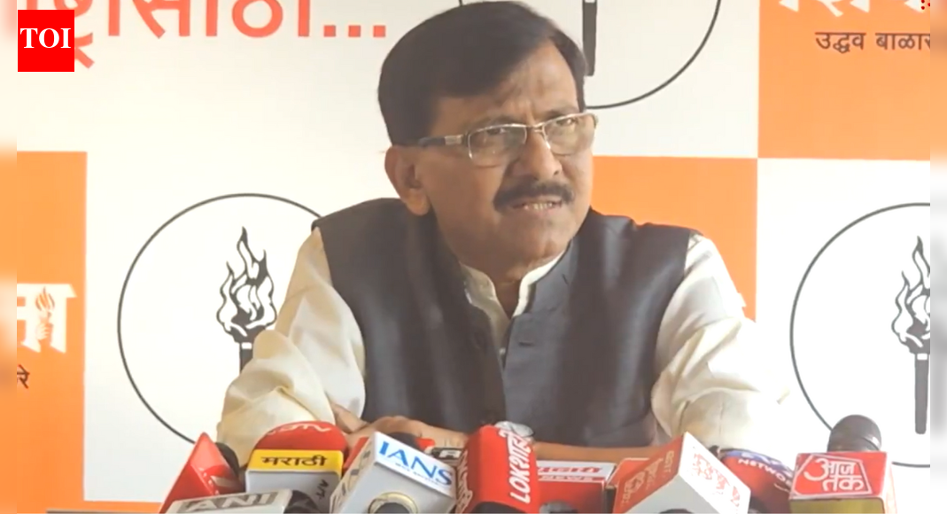 NEW DELHI: Shiv Sena (UBT) MP Sanjay Raut on Tuesday launched a sharp attack on Maharashtra chief minister Devendra Fadnavis and state BJP leadership over the BMC polls, questioning the involvement of Prime Minister Narendra Modi, Uttar Pradesh chief minister Yogi Adityanath and other leaders plans for campaigning in local polls. Addressing a press conference, Raut said, “Why PM Modi and UP CM Yogi are planning to campaign for local polls? Is Maha Bjp and their CM incapable?” He added, “Why is Yogi Adityanath coming? Other states’ CM will also come, they will just spoil the atmosphere. Somebody said, in Mumbai only the Jai Shri Ram slogan would work. I say here only Jai Maharashtra, Jai Bhavani, Jai Shivaji will work. By bringing in other leaders you’re showing your weakness. You wanna fight by bringing in leaders and ministers from outside, we would fight on our own capabilities.” Raut also criticised Eknath Shinde’s faction of Shiv Sena over seat-sharing with the BJP for the upcoming elections, alleging that it gave into BJP’ s demands. “So far, Shiv Sena gave seats to BJP, but now Shiv Sena is receiving seats because of Amit Shah. In the last 60 years, Shiv Sena has never bowed down to anyone and compromised in Mumbai, but Eknath Shinde’s faction has gone to Amit Shah; this is shameful. Eknath Shinde’s faction will contest on the seats given to them by the BJP. This was shocking to me… This is a misfortune for Marathi people,” he said.The Mahayuti alliance finalised its seat-sharing on Monday, with the BJP contesting 137 seats and Shinde’s Shiv Sena 90. In contrast, Shiv Sena (UBT), which has allied with Raj Thackeray’s Maharashtra Navnirman Sena (MNS), will contest around 140 seats. Raut also hinted at an alliance with the Sharad Pawar-led NCP-SCP.The Thackeray brothers – Uddhav and Raj – have joined hands ahead of the polls, reviving the “son of the soil” narrative. Meanwhile, Ajit Pawar-led NCP released its second list of 27 candidates on Monday, a day after announcing 37 names. Voting for 29 municipal corporation elections across Maharashtra, including Mumbai, Pune, and Pimpri-Chinchwad, is scheduled for January 15, with counting on January 16.(With inputs from agencies)About the AuthorTOI News DeskThe TOI News Desk comprises a dedicated and tireless team of journalists who operate around the clock to deliver the most current and comprehensive news and updates to the readers of The Times of India worldwide. With an unwavering commitment to excellence in journalism, our team is at the forefront of gathering, verifying, and presenting breaking news, in-depth analysis, and insightful reports on a wide range of topics. The TOI News Desk is your trusted source for staying informed and connected to the ever-evolving global landscape, ensuring that our readers are equipped with the latest developments that matter most.”Read MoreEnd of ArticleFollow Us On Social MediaVideosCongress’ Adhir Ranjan Chowdhury Flags Attacks on Migrant Workers to PM Modi’Will Rid Bengal Of Infiltrators’: Amit Shah Slams Mamata Banerjee’s 14-Year Rule, Sounds Poll BugleFrom Defence To Civil Skies: HAL’s Dhruv-NG Helicopter Takes Flight In India’s Aviation PushJapanese Tourist Harassed in Varanasi on Christmas, Netizens Slam ‘Mob Culture’Chicken’s Neck Threat Sparks Sharp Reply As Nagaland Minister Warns Bangladesh Radicals BoldlyBilawal Bhutto Goes On Anti-India Rant, Says ‘Modi Is Afraid Of Asim Munir’ Since Operation SindoorDonald Trump Tells Netanyahu He Stopped India-Pakistan War The 70th Time Since Op Sindoor PausedFrom First Woman PM To Fierce Rivalry: Khaleda Zia’s Three Terms That Redefined Bangladesh PoliticsBangladesh Mourns As Former Prime Minister And BNP Chief Khaleda Zia Dies At 80Akhnoor Sector On High Alert As BSF Strengthens Counter-Infiltration Grid123PhotostoriesThe only place on Earth where sand, snow and sea meet–can you guess?This drink can remove excess sugar from the body naturally; recipe insideSnow guaranteed! Top 5 destinations to visit in India this January for 2026 winter funBengaluru’s Nadaprabhu Kempegowda Layout moves closer to habitation as development work picks upGukesh: 5 things teenagers should learn from the chess championChennai’s Thirumayilai set for major connectivity boost with stacked Metro tunnels for smoother travel3 common mistakes with potatoes to avoid and easy solutionsHow exam pressure affects teenage mental healthTalk Health Tuesday: Heart health red flags you shouldn’t Google but should check with a doctorLily Collins’ motherhood journey: Times when she proved she’s a hands-on mom123Hot PicksIndigo flight DisruptionsPAN-Aadhaar link statusKhaleda ZiaGold rate todayIncome Tax RefundBahrain Golden Visa 2025Bank Holidays DecemberTop TrendingErika KirkTravis KelceJEE Advanced RegistrationAnjel ChakmaMumbai Bhandup Bus AccidentRobert Kraft vs Gayle Benson Net WorthMLB Trade RumorsAntonio BrownBengaluru PG BlastWWE Raw Highligths