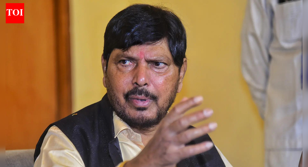 File photo NEW DELHI: Union minister Ramdas Athawale on Tuesday termed his party RPI(A)’s exclusion from Mahayuti seat-sharing seat-sharing for BMC polls as “betrayal of trust”. He said that his party would contest on 38 seats, however, adding that he would “support the BJP and Shiv Sena on other seats.””Since the formation of the Mahayuti, we have stood by the alliance with complete sincerity and firmness. However, what has happened today regarding seat-sharing is nothing but a betrayal of trust,” he said in a post on X.Taking a stand for the “dignity” of party workers, Athawale released the candidate list and said that it is “absolutely essential for the Ambedkarite community’s power to participate in governance.” BJP-Led Mahayuti Sweeps Maharashtra Local Body Polls; PM Modi, CM Fadnavis Hail Victory “The BJP offered a proposal for just 7 seats late at night, but putting up candidates in new locations at the eleventh hour is now impossible. Even though our strength in Mumbai is greater than that of the Vanchit Bahujan Aghadi (VBA), we were sidelined in the seat allocation, which has caused intense resentment among RPI workers across Maharashtra. We are not like other leaders who repeatedly twist words or change their stance as it suits them. Fundamentally, we cannot accept any compromise that forgets the party, the workers, and their self-respect, because the workers’ strength is the party’s true strength,” he said.”Therefore, we will not take any stance that puts the workers’ dignity and the party’s existence at stake. Our word and our loyalty are rock-solid. From a broader perspective, it is absolutely essential for the Ambedkarite community’s power to participate in governance and, through that, to keep the work for the common people going unceasingly. It is with this seriousness in mind that we have decided to stay with the MahaYuti. Many more decisions can be taken after the election results, but it is now clear that we will contest ‘friendly fights’ on 38 to 39 seats. Even though our support for the MahaYuti remains firm, on these seats the RPI will demonstrate its strength,” he added.Even as the BJP and Shiv Sena have declared a seat-sharing arrangement, another Mahayuti ally—the NCP led by deputy chief minister Ajit Pawar—is fighting the Brihanmumbai Municipal Corporation elections on its own.Meanwhile, the last date for filing nomination papers for the January 15 elections to 29 municipal corporations across Maharashtra ends on Tuesday.About the AuthorTOI News DeskThe TOI News Desk comprises a dedicated and tireless team of journalists who operate around the clock to deliver the most current and comprehensive news and updates to the readers of The Times of India worldwide. With an unwavering commitment to excellence in journalism, our team is at the forefront of gathering, verifying, and presenting breaking news, in-depth analysis, and insightful reports on a wide range of topics. The TOI News Desk is your trusted source for staying informed and connected to the ever-evolving global landscape, ensuring that our readers are equipped with the latest developments that matter most.”Read MoreEnd of ArticleFollow Us On Social MediaVideos“No Racial Angle”: SSP Rules Out Alleged Slurs in Angel Chakma KillingCongress’ Adhir Ranjan Chowdhury Flags Attacks on Migrant Workers to PM Modi’Will Rid Bengal Of Infiltrators’: Amit Shah Slams Mamata Banerjee’s 14-Year Rule, Sounds Poll BugleFrom Defence To Civil Skies: HAL’s Dhruv-NG Helicopter Takes Flight In India’s Aviation PushJapanese Tourist Harassed in Varanasi on Christmas, Netizens Slam ‘Mob Culture’Chicken’s Neck Threat Sparks Sharp Reply As Nagaland Minister Warns Bangladesh Radicals BoldlyBilawal Bhutto Goes On Anti-India Rant, Says ‘Modi Is Afraid Of Asim Munir’ Since Operation SindoorDonald Trump Tells Netanyahu He Stopped India-Pakistan War The 70th Time Since Op Sindoor PausedFrom First Woman PM To Fierce Rivalry: Khaleda Zia’s Three Terms That Redefined Bangladesh PoliticsBangladesh Mourns As Former Prime Minister And BNP Chief Khaleda Zia Dies At 80123Photostories5 weaving traditions in India that have survived for centuriesFrom Shrekking to the Black Cat Boyfriend: 7 dating trends of 2025 that may shape relationships in 2026 tooArena Awakenings: Bengaluru Gears Up for Global Sporting Glory (In Pictures)The only place on Earth where sand, snow and sea meet–can you guess?This drink can remove excess sugar from the body naturally; recipe insideSnow guaranteed! Top 5 destinations to visit in India this January for 2026 winter funBengaluru’s Nadaprabhu Kempegowda Layout moves closer to habitation as development work picks upGukesh: 5 things teenagers should learn from the chess championChennai’s Thirumayilai set for major connectivity boost with stacked Metro tunnels for smoother travel3 common mistakes with potatoes to avoid and easy solutions123Hot PicksIndigo flight DisruptionsPAN-Aadhaar link statusKhaleda ZiaGold rate todayIncome Tax RefundBahrain Golden Visa 2025Bank Holidays DecemberTop TrendingErika KirkTravis KelceJEE Advanced RegistrationAnjel ChakmaMumbai Bhandup Bus AccidentRobert Kraft vs Gayle Benson Net WorthMLB Trade RumorsAntonio BrownBengaluru PG BlastWWE Raw Highligths
