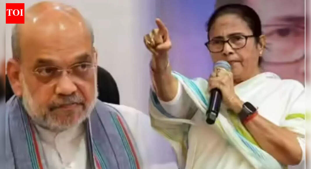 ‘A Dushasana has come to Bengal’: Mamta Banerjee hits back at Amit Shah, denies ‘no land’ charge