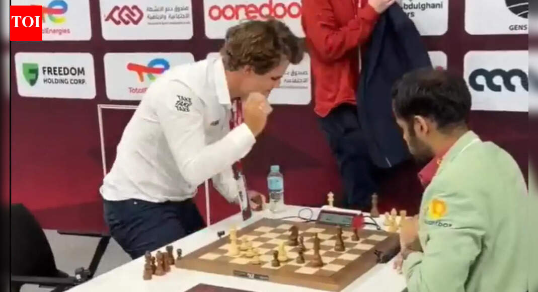 ‘Such acts are penalised as unsportsmanlike behaviour’: Levon Aronian blasts Magnus Carlsen’s table slam after loss to Arjun Erigaisi | Chess News