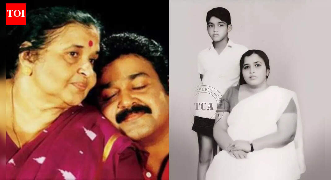 Mohanlal’s mother passes away: Remembering the ‘Drishyam’ actor’s enduring bond with late Santhakumari Amma