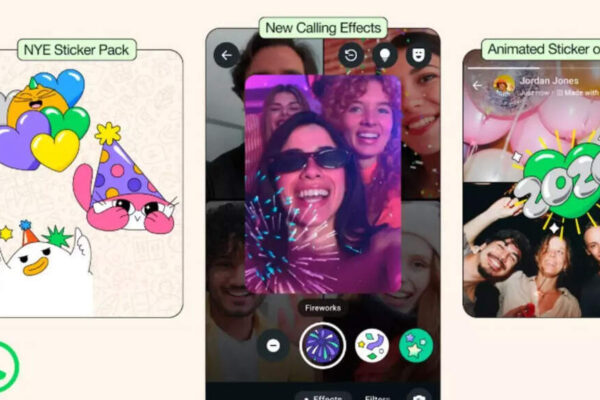 New Year 2026: How to use WhatsApp new year stickers, video call effects and other features to make your celebrations more fun