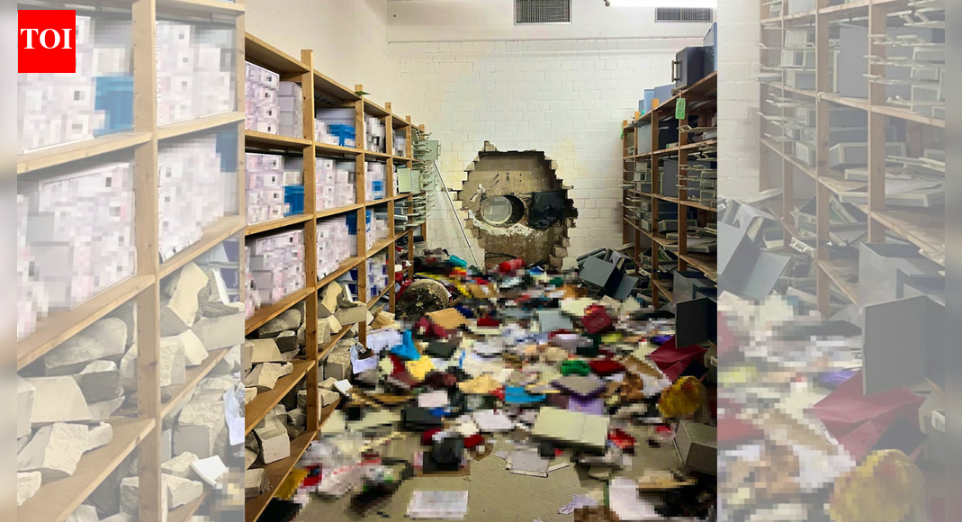Drill, dash, disappear: Robbers crack German bank vault; vanish with  million