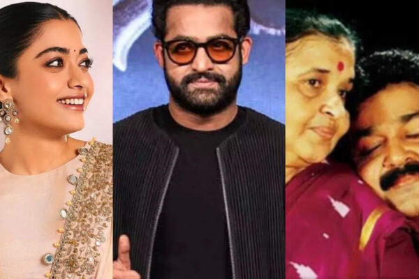 Mohanlal’s mother Santhakumari’s demise, Rashmika–Vijay Deverakonda’s wedding venue, Jr NTR’s legal shield: Top 5 South newsbreaks of the day