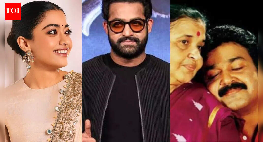 Mohanlal’s mother Santhakumari’s demise, Rashmika–Vijay Deverakonda’s wedding venue, Jr NTR’s legal shield: Top 5 South newsbreaks of the day