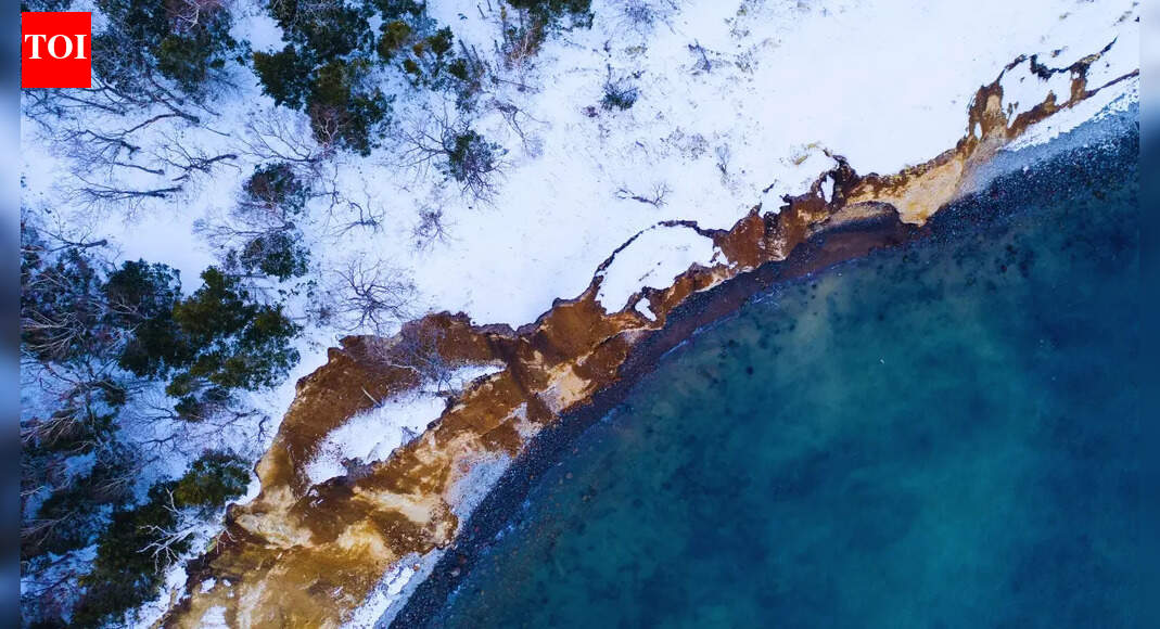 The only place on Earth where sand, snow and sea meet–can you guess?