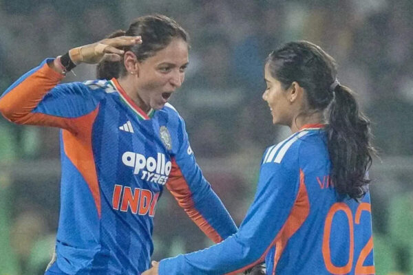 INDW vs SLW: India seal T20I series 5-0 as Harmanpreet Kaur, Arundhati lift hosts past Sri Lanka