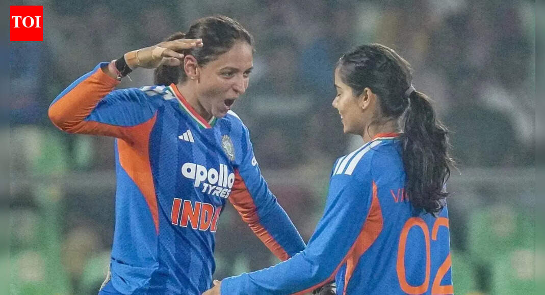 INDW vs SLW: India seal T20I series 5-0 as Harmanpreet Kaur, Arundhati lift hosts past Sri Lanka