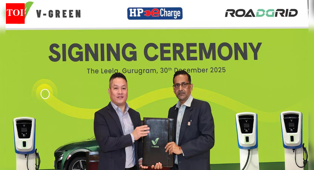 VinFast-backed V-GREEN ties up with HPCL for EV charging facilities