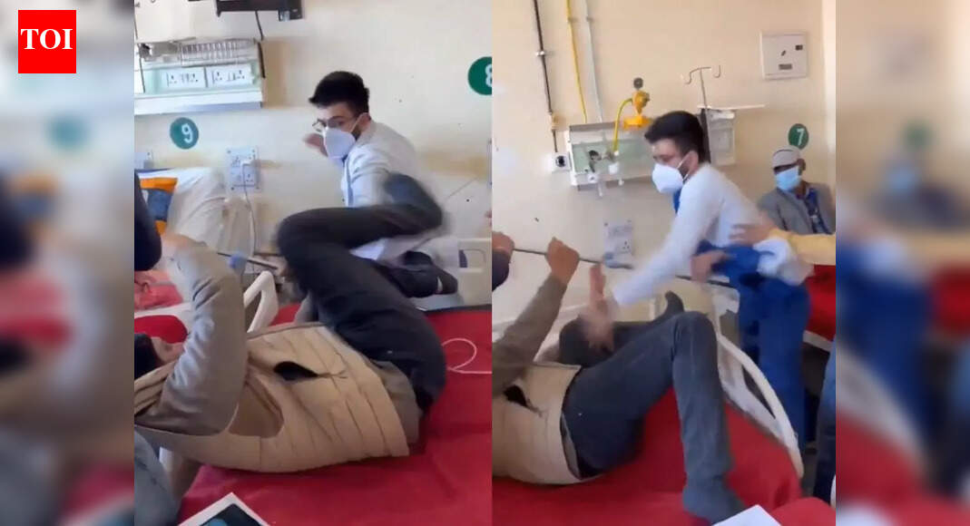 Doctor-patient brawl A handshake and an embrace on Tuesday marked an end to the Dec 22 assault case at Shimla’s Indira Gandhi Medical College (IGMC) involving sacked senior resident Dr Raghav Narula and patient Arjun Panwar. Narula and Panwar, in the office of CM’s principal media adviser Naresh Chauhan, apologised to each other and to the people of Himachal Pradesh for the inconvenience caused due to their scuffle, which resulted in a doctors’ strike across the state. Chauhan termed the episode unfortunate, adding that dialogue had helped resolve the issue. In a public gesture of reconciliation, the doctor and the patient shook hands and embraced, stating that the scuffle unfolded suddenly and without prior intent. Narula’s mother emphasised unity, saying both the doctor and the patient were like her children. Panwar thanked Himachal govt and the public for their support and expressed regret for the disruption caused. He also light-heartedly mentioned attending Narula’s upcoming wedding, if invited. Panwar’s father credited CM Sukhu for ensuring justice and welcomed the peaceful resolution.End of ArticleFollow Us On Social MediaVideosJaishankar To Attend Khaleda Zia’s Funeral In Dhaka Amid Strained India-Bangladesh TiesDRDO Successfully Tests Pinaka Long-Range Guided Rocket In Odisha, To Be Inducted In Indian Army’UPSC Is Complete Waste Of Time’: PM’s Economic Advisor Sanjeev Sanyal On AI Era EducationHindu Guard Killed By Colleague In Bangladesh, Third Death In Days Raises Minority Safety Fears’Deeply Concerned’: PM Modi Reacts To Reports Of Attack On Putin’s House, Ukraine Responds“No Racial Angle”: SSP Rules Out Alleged Slurs in Angel Chakma KillingCongress’ Adhir Ranjan Chowdhury Flags Attacks on Migrant Workers to PM Modi’Will Rid Bengal Of Infiltrators’: Amit Shah Slams Mamata Banerjee’s 14-Year Rule, Sounds Poll BugleFrom Defence To Civil Skies: HAL’s Dhruv-NG Helicopter Takes Flight In India’s Aviation PushJapanese Tourist Harassed in Varanasi on Christmas, Netizens Slam ‘Mob Culture’123Photostories5 iconic New Year markets in the USA that keep the holiday magic alive for long!3 reasons to consume Papaya smoothie and the right way to make it as per AIIMS doctor10 types of Pasta dishes from around the world6 best indoor exercises for people who are planning to build muscle strength‘Dhurandhar’: Saumya Tandon aka Ulfat Hasin Baloch says, ‘Aditya Dhar was always on my wish list’ – Exclusive7 weekly routines common among people who live to 100Healthiest fruits of 2025: These 5 fruits are richest in key nutrientsWhich Hindu Idol You Should Bring Home On January 1, 2026From Osho to Swami Vivekananda – Real names of spiritual leadersWinter Special: How to make Maharashtrian Kala Sukha Mutton for dinner123Hot PicksIndigo flight DisruptionsPAN-Aadhaar link statusKhaleda ZiaGold rate todayIncome Tax RefundBahrain Golden Visa 2025Bank Holidays DecemberTop TrendingErika KirkTravis KelceJoel EmbiidAlex Rodriguez and Jaclyn Cordeiro Net WorthStefon DiggsMagic Johnson vs Shaquille O Neal Net WorthPhiladelphia 76ers vs Memphis GrizzliesPopeyes Streaming BundlesJake Paul and Jutta Leerdam Net WorthSidney Crosby Lifestyle