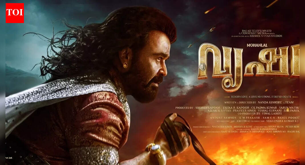 ‘Vrusshabha’ box office collections day 6: Mohanlal Film shows no growth; mints Rs 6 lakhs