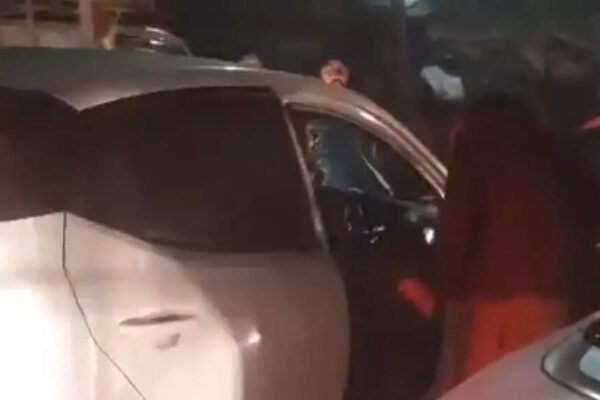 ‘I’ll urinate in your mouth’: Woman SI, upset after being stuck in traffic jam, threatens couple in car; UP officer shunted