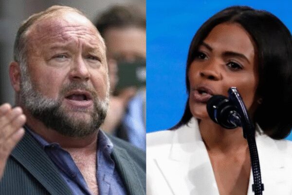 “I am not backing down”: Alex Jones apologizes to fans as MAGA civil war explodes with Candace Owens accusations