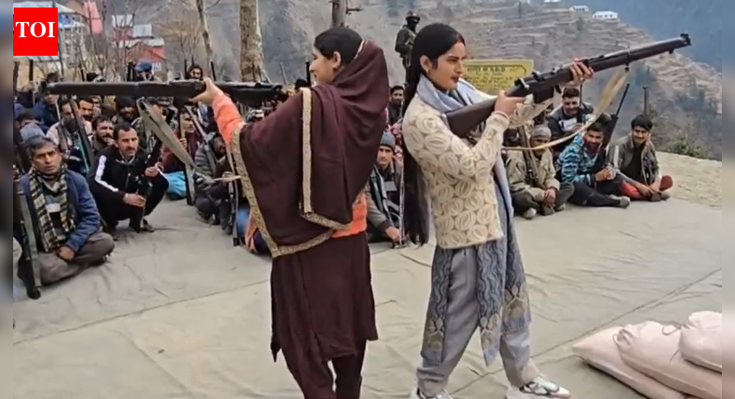 NEW DELHI: The Army has launched a training programme for the Village Defence Guards (VDG) in Jammu and Kashmir amid the ongoing counter-terrorism operation in the higher reaches of Chenab valley.According to the Army, around 15 Village Defence Guards, including women volunteers, are undergoing intensive training in handling automatic rifles, minor tactics, self-defence, bunker construction and repelling enemy attacks, they said.Officials told news agency PTI that the raining is being conducted at Shingini panchayat of Balassa, around 90 km from the Doda district headquarters. It aims to equip volunteers with the necessary skills to protect their villages and act as a first line of defence, especially in vulnerable areas.The move complements the ongoing operation by the Army, police and paramilitary forces in the higher reaches to track down and neutralise the terrorists who had managed to infiltrate into Chenab valley, especially Doda and Kishtwar districts, a couple of years back, officials added.The VDGs welcomed the training and the recent upgradation of their weaponry. They expressed gratitude to Union Home Minister Amit Shah for providing self-loading rifles (SLRs), replacing the older .303 rifles, which they said, has significantly boosted their confidence.”This is a major programme bringing together members from 17 Village Defence Groups. We are being trained in weapon handling, bunker construction and self-defence. Receiving such training at our doorstep is highly appreciable,” Surinder Singh, a VDG member from Shingani, said.He requested the government to provide more automatic weapons to the members, recalling the frequent terror attacks in the region during the early 1990s.Another VDG member, Rajesh Kumar Thakur from Gauala village, said the training by the Army and Jammu and Kashmir Police has instilled a sense of confidence.”Earlier, we only had .303 rifles. After receiving automatic weapons, our confidence has increased, and we now feel capable of defending our villages,” he said.This comes as he Army has intensified its counter-terrorism operations across the Kishtwar and Doda districts amid the ongoing Chillai Kalan — the 40-day bone-chilling winter period — in Jammu and Kashmir.According to sources, various intelligence agencies asses that there are approximately 30 to 35 Pakistani terrorists currently in the Jammu region.Inputs gathered over the past few months suggest that these groups, finding themselves cornered by successful counter-terror operations, have shifted deeper into higher and middle mountain reaches of the region — areas now devoid of habitation. These terrorists are believed to be seeking temporary winter hideouts to evade detection and avoid direct confrontation with security troops, they added.Meanwhile, the Army and security forces have also adopted a proactive winter posture, establishing temporary bases and surveillance posts deep within snow-covered areas to maintain continuous pressure on potential terrorist hideouts.About the AuthorTOI News DeskThe TOI News Desk comprises a dedicated and tireless team of journalists who operate around the clock to deliver the most current and comprehensive news and updates to the readers of The Times of India worldwide. With an unwavering commitment to excellence in journalism, our team is at the forefront of gathering, verifying, and presenting breaking news, in-depth analysis, and insightful reports on a wide range of topics. The TOI News Desk is your trusted source for staying informed and connected to the ever-evolving global landscape, ensuring that our readers are equipped with the latest developments that matter most.”Read MoreEnd of ArticleFollow Us On Social MediaVideosHasina Extradition Demand May Redefine India Bangladesh Ties Journalist Flags Tarique Rahman’s Plans”To Build Peace That Lasts”: China Claims Credit for India-Pakistan Conflict, Follows TrumpSecurity Forces Launch Cordon-And-Search Operations In Kishtwar, Doda and PoonchJaishankar To Attend Khaleda Zia’s Funeral In Dhaka Amid Strained India-Bangladesh TiesDRDO Successfully Tests Pinaka Long-Range Guided Rocket In Odisha, To Be Inducted In Indian Army’UPSC Is Complete Waste Of Time’: PM’s Economic Advisor Sanjeev Sanyal On AI Era EducationHindu Guard Killed By Colleague In Bangladesh, Third Death In Days Raises Minority Safety Fears’Deeply Concerned’: PM Modi Reacts To Reports Of Attack On Putin’s House, Ukraine Responds“No Racial Angle”: SSP Rules Out Alleged Slurs in Angel Chakma KillingCongress’ Adhir Ranjan Chowdhury Flags Attacks on Migrant Workers to PM Modi123PhotostoriesTV child actors who changed careers later: Erik Per Sullivan, Angus T. Jones, Ben Hyland, and more5 manifestations to do on January 1 for a wealthy and successful 20267 nutritious ways to add avocado to breakfast8 beautiful succulents to brighten up your balcony gardenYearender 2025: 5 outfits that are perfect for your end-of-the-year events inspired by Bollywood actresses5 new unexpected couples and major celebrity weddings of 2025Tracing the arc from ‘Sanam Teri Kasam’ through ‘Taish’ to ‘Dange’, Harshvardhan Rane’s growing stature5 iconic New Year markets in the USA that keep the holiday magic alive for long!3 reasons to consume Papaya smoothie and the right way to make it as per AIIMS doctor10 types of Pasta dishes from around the world123Hot PicksSaudi Strike YemenPAN-Aadhaar link statusBank holiday New YearGold rate todayIncome Tax RefundBahrain Golden Visa 2025Bank Holidays DecemberTop TrendingJustin Thomas Net WorthLebron JamesCardi BAlex Rodriguez and Jaclyn Cordeiro Net WorthStefon DiggsCaitlin ClarkMatthew Stafford vs Drake MVPWest Bengal SIR DeathJake Paul and Jutta Leerdam Net WorthWorld Fourth Largest Economy