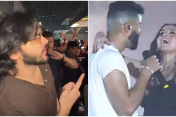 Orry drops a video of Veer Pahariya’s REAL REACTION to Tara Sutaria’s viral performance with AP Dhillon at his concert