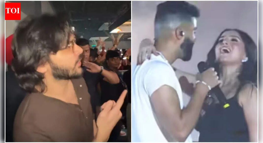 Orry drops a video of Veer Pahariya’s REAL REACTION to Tara Sutaria’s viral performance with AP Dhillon at his concert
