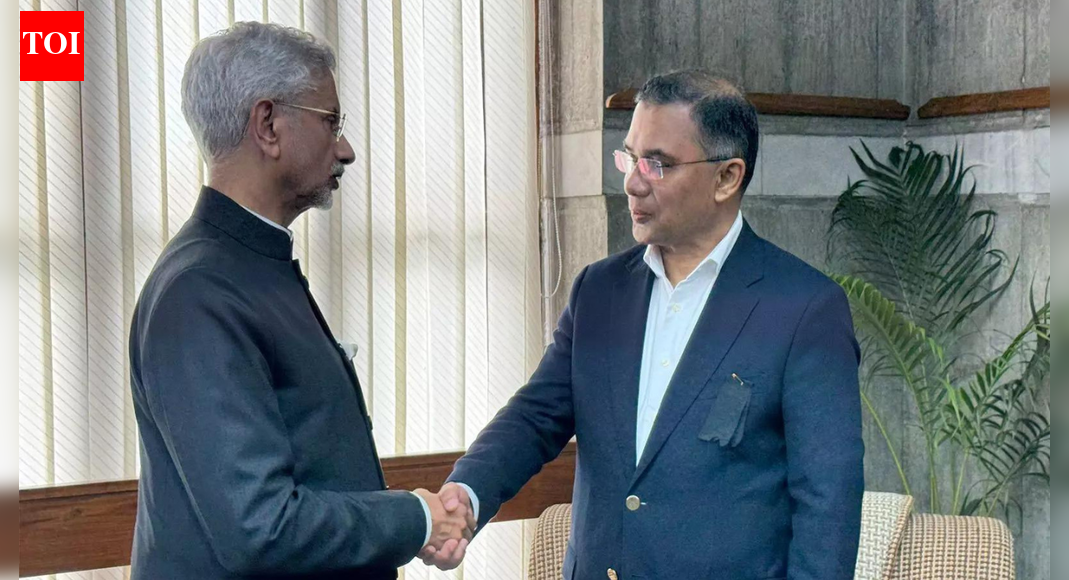 Photo credit: ANI DHAKA: Bangladesh high commissioner to India Riaz Hamidullah on Wednesday noted that external affairs minister S. Jaishankar, during his visit to Dhaka, conveyed the condolences of the people and government of India as Bangladesh mourns the passing of former prime minister Begum Khaleda Zia.In a post on X, Hamidullah said, “HE @DrSJaishankar, Hon. External Affairs Minister, in Dhaka, conveys condolences of the people | Govt of #India as #Bangladesh mourns passing of former Prime Minister #BegumKhaledaZia, recognized her contribution to #democracy and expressed optimism to strengthen ties following democratic transition in Bangladesh thru the upcoming election (Feb 2026).” Jaishankar To Attend Khaleda Zia’s Funeral In Dhaka Amid Strained India-Bangladesh Ties HE @DrSJaishankar, Hon. External Affairs Minister, in Dhaka, conveys condolences of the people | Govt of #India as #Bangladesh mourns passing of former Prime Minister #BegumKhaledaZia, recognized her contribution to #democracy and expressed optimism to strengthen ties… pic.twitter.com/P020Nixrfu – Riaz Hamidullah (@hamidullah_riaz) December 31, 2025As tributes continued to pour in from across the world, the body of former Bangladesh prime minister Begum Khaleda Zia reached her Gulshan residence, Firoza, on Wednesday. Family members and close relatives gathered at the residence to pay their last respects ahead of her Namaz-e-Janaza.Bangladesh’s chief adviser Muhammad Yunus said in a post on X, “The body of former Prime Minister Begum Khaleda Zia arrived at Firoza in Gulshan, where family members and relatives paid their last respects to her ahead of her Namaz-e-Janaza.”At the residence, BNP Acting Chairman Tarique Rahman was present alongside family members.He was seen seated quietly with a prayer book in his hands, paying his final respects to his mother in a moment marked by solemn grief.The funeral prayer for the former prime minister will be held at 2 pm today on Manik Mia Avenue at the South Plaza of Bangladesh’s National Parliament Building. Large crowds have already gathered at the venue to participate in the Namaz-e-Janaza, with millions of mourners reported to be present.Chief adviser of the interim government Muhammad Yunus, along with other dignitaries, is expected to attend the funeral prayer.Following the prayers, Khaleda Zia will be laid to rest beside her husband, former president Ziaur Rahman, at his mausoleum in Sher-e-Bangla Nagar.The funeral has drawn regional attention, with India confirming official participation in the last rites.External affairs minister S. Jaishankar will represent India at the funeral, according to a statement from the Ministry of External Affairs.”The External Affairs Minister, Dr. S. Jaishankar will represent the Government and people of India at the funeral of Begum Khaleda Zia, former Prime Minister of Bangladesh and Chairperson of the Bangladesh Nationalist Party,” the statement said.Senior representatives from several South Asian countries, including Pakistan, Nepal, Bhutan, Sri Lanka and the Maldives, are also expected to pay their last respects. These delegations include foreign ministers and other high-level officials.Bangladesh is observing a public holiday and has entered a three-day period of state mourning.Khaleda Zia, Bangladesh’s first woman prime minister, died on Tuesday at the age of 80 after a prolonged illness. A dominant figure in national politics for decades, she led Bangladesh for three terms and played a key role in restoring democracy following years of military rule.As preparations for the final rites continued, BNP leaders said the funeral prayer will be led by the khatib of the Baitul Mukarram National Mosque. BNP Standing Committee member Nazrul Islam Khan will conduct the proceedings.BNP secretary general Mirza Fakhrul Islam Alamgir, as quoted by The Daily Star, urged attendees to maintain discipline, avoid rushing forward or taking photographs, and preserve the dignity and solemnity of the ceremony.He also appealed to the public to pray for strength for the Zia family, particularly Tarique Rahman, to bear the loss and continue his responsibilities towards the country.Earlier in the day, the BNP Standing Committee met at the party chairperson’s Gulshan office, with the meeting chaired by Tarique Rahman. Alongside party-level arrangements, the government announced that Khaleda Zia’s final journey would be conducted with full state honours.Chief adviser’s press secretary Shafiqul Alam said the process, from transporting her body from Evercare Hospital to the South Plaza of the Jatiya Sangsad Bhaban, followed by the funeral prayer and burial, would take place under heightened security.More than 10,000 police and Armed Police Battalion personnel have been deployed, with army members stationed at key points, The Daily Star reported. The Dhaka Metropolitan Police also outlined the convoy route. Vehicular movement along affected roads will remain restricted, and the public has been requested to cooperate with law enforcement agencies. In parallel, the government has declared a three-day state mourning starting today.In a televised address on Tuesday, chief adviser Muhammad Yunus announced a public holiday for December 31. A gazette notification was subsequently issued by the public administration ministry. According to the notification, all government, semi-government, autonomous, semi-autonomous and private offices will remain closed today.Emergency and essential services, including electricity, water, gas, fire services, ports, sanitation, telecommunications, postal services and healthcare, will continue to operate. Hospitals, emergency medical staff and vehicles carrying medical equipment and medicines have also been exempted. Following the decision, the Supreme Court and Bangladesh Bank issued separate notifications declaring a public holiday.In another gazette notification, the cabinet division formally announced a three-day national mourning, which will conclude on Friday, The Daily Star said. Alongside the state observances, the BNP announced a seven-day mourning period. Senior joint secretary general Ruhul Kabir Rizvi said black flags will be hoisted at all party offices nationwide. Party leaders and activists will wear black badges, and prayers will be held at every BNP office.Condolence books have been opened at BNP offices, including Khaleda Zia’s Gulshan residence, the party’s Nayapaltan central office and district-level offices. Condolences also came from global leaders.Prime Minister Modi on Tuesday expressed deep sorrow over Khaleda Zia’s death, extending condolences to her family and the people of Bangladesh. In a post on X, he said he was “deeply saddened” by her passing and recalled his “warm meeting” with her in Dhaka in 2015. He added that he hoped her vision and legacy would continue to guide bilateral ties.Tributes were also paid by leaders from Pakistan and Nepal. Major diplomatic missions and international organisations acknowledged Khaleda Zia’s contributions to Bangladesh’s political and democratic development.The United Nations expressed its deepest sympathies to her family and reaffirmed solidarity with the government and people of Bangladesh. The European Union also conveyed its condolences. The US Embassy in Dhaka said she played a pivotal role in shaping the country’s modern history. Russia said it would remember her for maintaining cordial bilateral relations during her three tenures as prime minister. China’s Prime Minister Li Qiang and Foreign Minister Wang Yi sent condolence messages to chief adviser Muhammad Yunus. Chinese ambassador Yao Wen conveyed condolences to Tarique Rahman.Pakistan prime minister Shehbaz Sharif described Khaleda Zia as a committed friend of Pakistan, with President Asif Ali Zardari also extending condolences. Malaysia, Nepal, the Maldives and several other countries echoed similar sentiments.Diplomatic missions including the British high commission, as well as the German, French, Japanese and Iranian embassies, also issued statements mourning her passing. Australia said its thoughts were with the people of Bangladesh as they mourn the former prime minister.End of ArticleFollow Us On Social MediaVideosArmy Trains Village Defence Guards In J&K In Automatic Rifles, Self-Defence | WatchLeT Deputy Saifullah Kasuri Admits India Hit Terror Camps, Threatens Kashmir After Op Sindoor StrikeTwist in Osman Hadi Murder Case: Prime Accused Blames Jamaat From Dubai, Clears India’s Role‘Remove 10-Minute Delivery Option’: Gig Workers Launch Nationwide Strike On New Year’s EvePM Modi Says 2025 Marked by India’s Commitment to ReformsHasina Extradition Demand May Redefine India Bangladesh Ties Journalist Flags Tarique Rahman’s Plans”To Build Peace That Lasts”: China Claims Credit for India-Pakistan Conflict, Follows TrumpSecurity Forces Launch Cordon-And-Search Operations In Kishtwar, Doda and PoonchJaishankar To Attend Khaleda Zia’s Funeral In Dhaka Amid Strained India-Bangladesh TiesDRDO Successfully Tests Pinaka Long-Range Guided Rocket In Odisha, To Be Inducted In Indian Army123PhotostoriesThe science of longevity: Building a longer and healthier life one habit at a timeFrom Akshaye Khanna’s FA9LA memes to Ram Charan’s ‘Peddi’ dance and the Coldplay kiss-cam moment: How 2025 turned pop culture into a nonstop viral loopHow the right words can turn mistakes into learning momentsFrom Jamaica’s J-type diabetes to WHO’s reversal: A long-ignored form of diabetes gets official recognitionTV child actors who changed careers later: Erik Per Sullivan, Angus T. Jones, Ben Hyland, and morePM Modi’s 2025: Key moments that shaped the year – in pictures5 manifestations to do on January 1 for a wealthy and successful 20267 nutritious ways to add avocado to breakfast8 beautiful succulents to brighten up your balcony gardenYearender 2025: 5 outfits that are perfect for your end-of-the-year events inspired by Bollywood actresses123Hot PicksSaudi Strike YemenPAN-Aadhaar link statusBank holiday New YearGold rate todayIncome Tax RefundBahrain Golden Visa 2025Bank Holidays DecemberTop TrendingJustin Thomas Net WorthLebron JamesCardi BAlex Rodriguez and Jaclyn Cordeiro Net WorthStefon DiggsCaitlin ClarkMatthew Stafford vs Drake MVPWest Bengal SIR DeathJake Paul and Jutta Leerdam Net WorthWorld Fourth Largest Economy