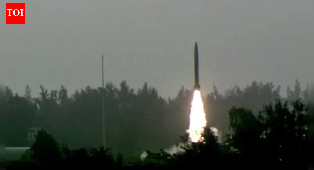 Pralay missile test NEW DELHI: India on Wednesday successfully carried out a salvo launch of two indigenously developed Pralay missiles in quick succession from the same launcher off the coast of Odisha, marking a key milestone in user evaluation trials. According to a statement from the defence ministry, the tests were conducted at around 10.30 am near the Integrated Test Range at Chandipur.Both missiles followed their intended trajectories and met all flight objectives. Tracking sensors deployed by the Integrated Test Range confirmed the performance, while telemetry systems installed on a ship positioned near the impact points verified the terminal events. The launch demonstrated the missile system’s operational reliability and readiness.Pralay is a solid propellant, quasi-ballistic missile developed indigenously with advanced guidance and navigation systems to ensure high precision. It is capable of carrying different types of warheads and striking a range of targets, the defence ministry said.The missile has been developed by the Research Centre Imarat in Hyderabad, working with several other DRDO laboratories and Indian industry partners. Bharat Dynamics Limited and Bharat Electronics Limited acted as the development-cum-production partners and integrated the systems for the tests. Senior DRDO scientists, representatives from the Indian Air Force and the Indian Army, and industry officials were present during the trials.Defence minister Rajnath Singh praised DRDO, the armed forces, defence public sector undertakings and industry for the successful launch. He said the completion of the salvo launch established the reliability of the Pralay missile system, according to news agency ANI.DRDO chairman and secretary, department of defence R&D, Samir V Kamat also congratulated the teams involved. He said the successful flight tests indicate that the missile system is nearing induction into the armed forces, as per ANI.The test-firing further strengthened India’s missile capabilities, with both missiles achieving all planned objectives during the user evaluation phase.About the AuthorTOI News DeskThe TOI News Desk comprises a dedicated and tireless team of journalists who operate around the clock to deliver the most current and comprehensive news and updates to the readers of The Times of India worldwide. With an unwavering commitment to excellence in journalism, our team is at the forefront of gathering, verifying, and presenting breaking news, in-depth analysis, and insightful reports on a wide range of topics. The TOI News Desk is your trusted source for staying informed and connected to the ever-evolving global landscape, ensuring that our readers are equipped with the latest developments that matter most.”Read MoreEnd of ArticleFollow Us On Social MediaVideosAyodhya Faced Conspiracies But Sanatan Prevailed, UP CM Yogi Adityanath Says At Ram Temple EventIndia’s Backyard In Flux: Nepal’s Gen Z Revolt To Pakistan’s Court Chaos Shakes South Asia In 2025Army Trains Village Defence Guards In J&K In Automatic Rifles, Self-Defence | WatchLeT Deputy Saifullah Kasuri Admits India Hit Terror Camps, Threatens Kashmir After Op Sindoor StrikeTwist in Osman Hadi Murder Case: Prime Accused Blames Jamaat From Dubai, Clears India’s Role‘Remove 10-Minute Delivery Option’: Gig Workers Launch Nationwide Strike On New Year’s EvePM Modi Says 2025 Marked by India’s Commitment to ReformsHasina Extradition Demand May Redefine India Bangladesh Ties Journalist Flags Tarique Rahman’s Plans”To Build Peace That Lasts”: China Claims Credit for India-Pakistan Conflict, Follows TrumpSecurity Forces Launch Cordon-And-Search Operations In Kishtwar, Doda and Poonch123Photostories5 common foods that are unhealthy and their alternative usesMalala Yousafzai once said, “If we want to achieve our goal, then let us…”: 5 lessons it teaches studentsHrithik Roshan’s girlfriend Saba Azad’s luxe choga suit is the traditional trend to watch this seasonPune’s Next Game-Changer: University Road Flyover Rises To Untangle One Of The City’s Worst Traffic Knots10 weird new year rituals you won’t believe existHow to make street-style Egg Chowmein for New Year eve partyChennai’s Underground Push: TBM Melagiri Punches Through Beneath Perambur’s Railway MazeThe science of longevity: Building a longer and healthier life one habit at a timeFrom Akshaye Khanna’s FA9LA memes to Ram Charan’s ‘Peddi’ dance and the Coldplay kiss-cam moment: How 2025 turned pop culture into a nonstop viral loopHow the right words can turn mistakes into learning moments123Hot PicksSaudi Strike YemenPAN-Aadhaar link statusBank holiday New YearGold rate todayIncome Tax RefundBahrain Golden Visa 2025Bank Holidays DecemberTop TrendingJustin Thomas Net WorthLebron JamesCardi BAlex Rodriguez and Jaclyn Cordeiro Net WorthStefon DiggsCaitlin ClarkMatthew Stafford vs Drake MVPWest Bengal SIR DeathJake Paul and Jutta Leerdam Net WorthWorld Fourth Largest Economy