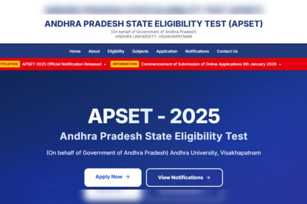 APSET 2025 notification released: Check registration schedule, exam details, and eligibility here