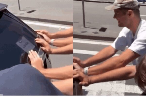 Big Bash: Car breaks down, Perth Scorchers players push Uber to stadium – Watch