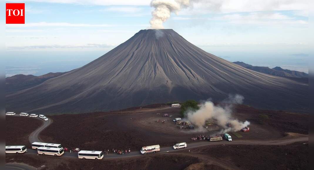 Indonesia raises alert for the Mount Bur Ni Telong volcano following a spike of activity